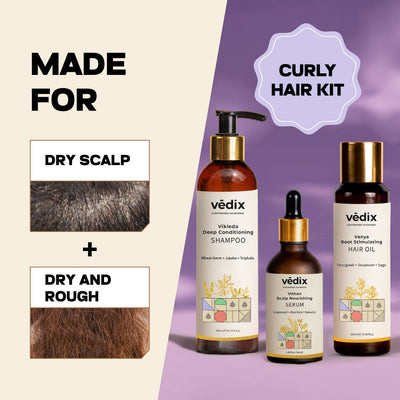 Customized Hair Care Regimen For Dry Hair | Dry Scalp & Curly Hair